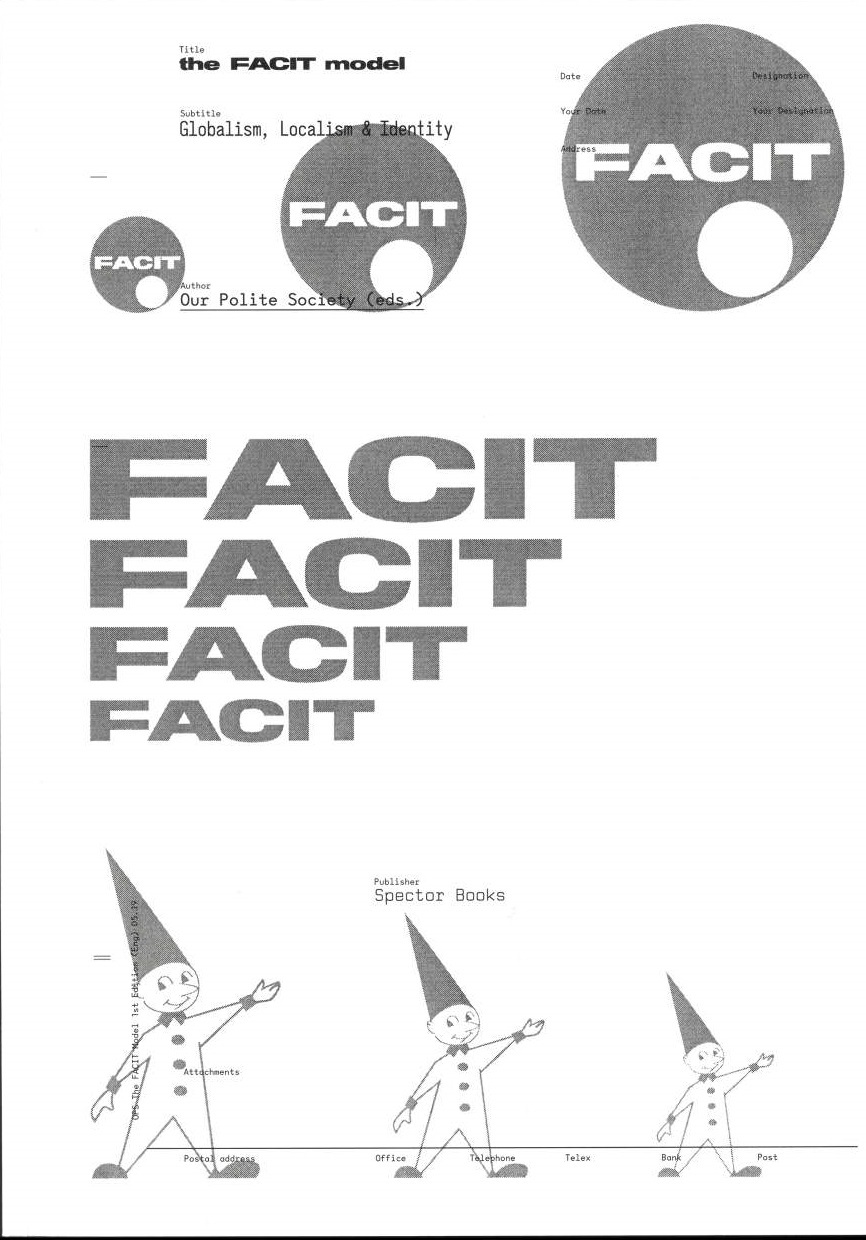 The FACIT Model, Globalism, Localism, Identity /anglais