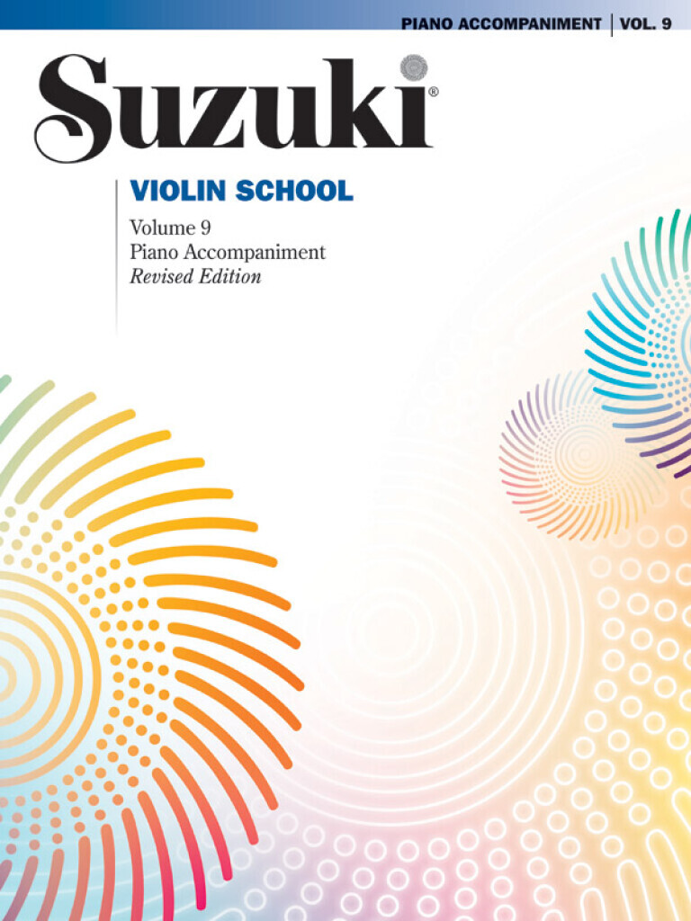 SUZUKI VIOLIN SCHOOL VOLUME 9 PIANO ACCOMPANIMENT ONLY BOOK