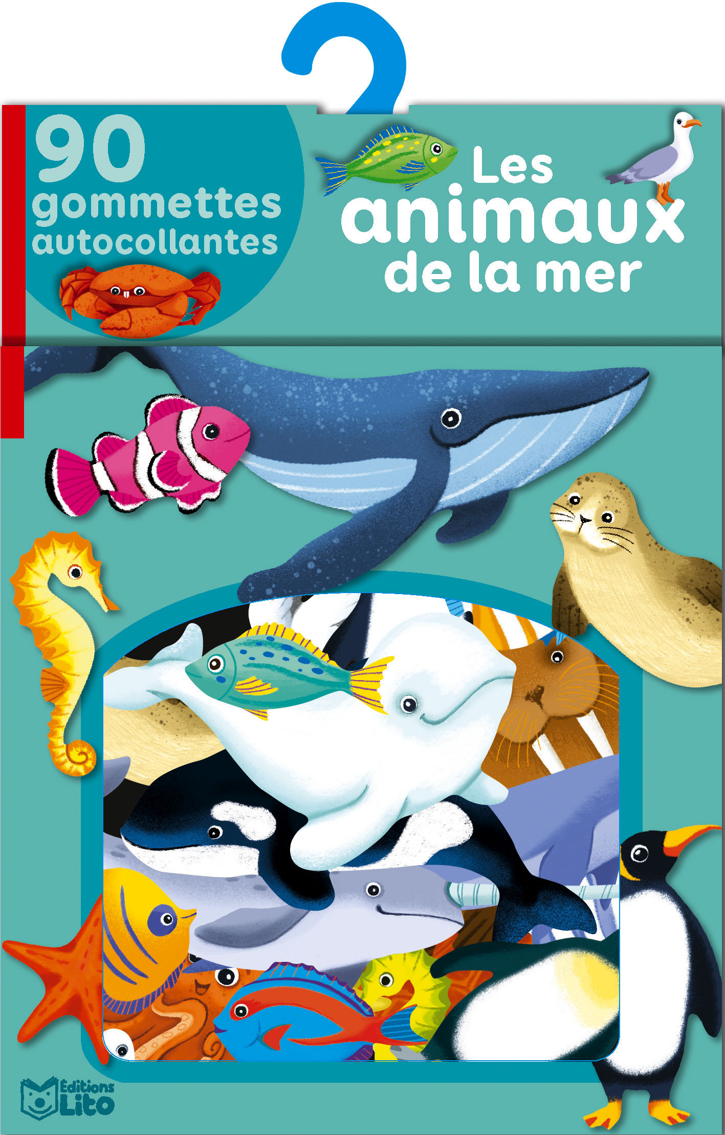 GOMMETTES ANIMAUX DE LA MER