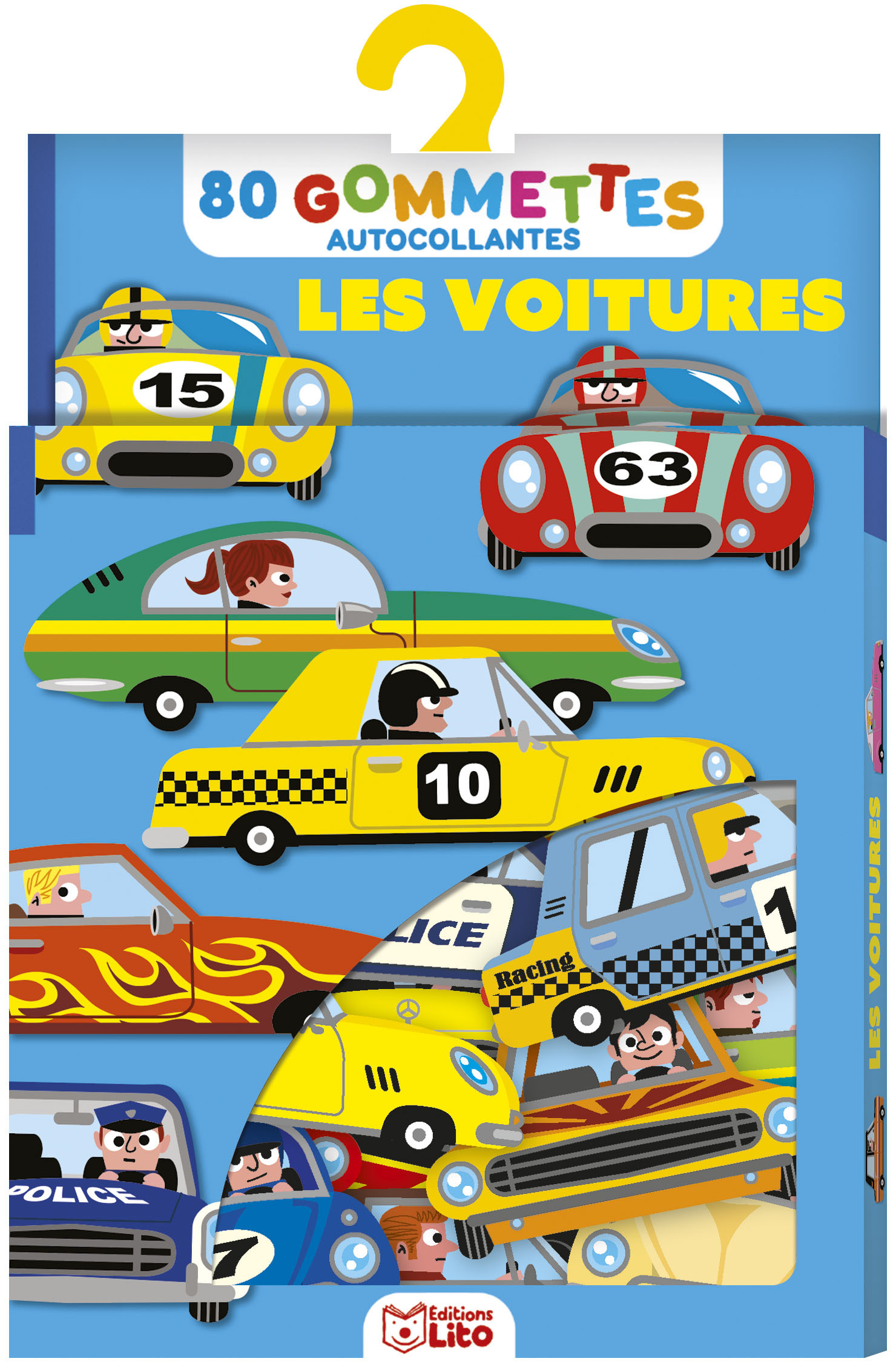 GOMMETTES LITO LES VOITURES