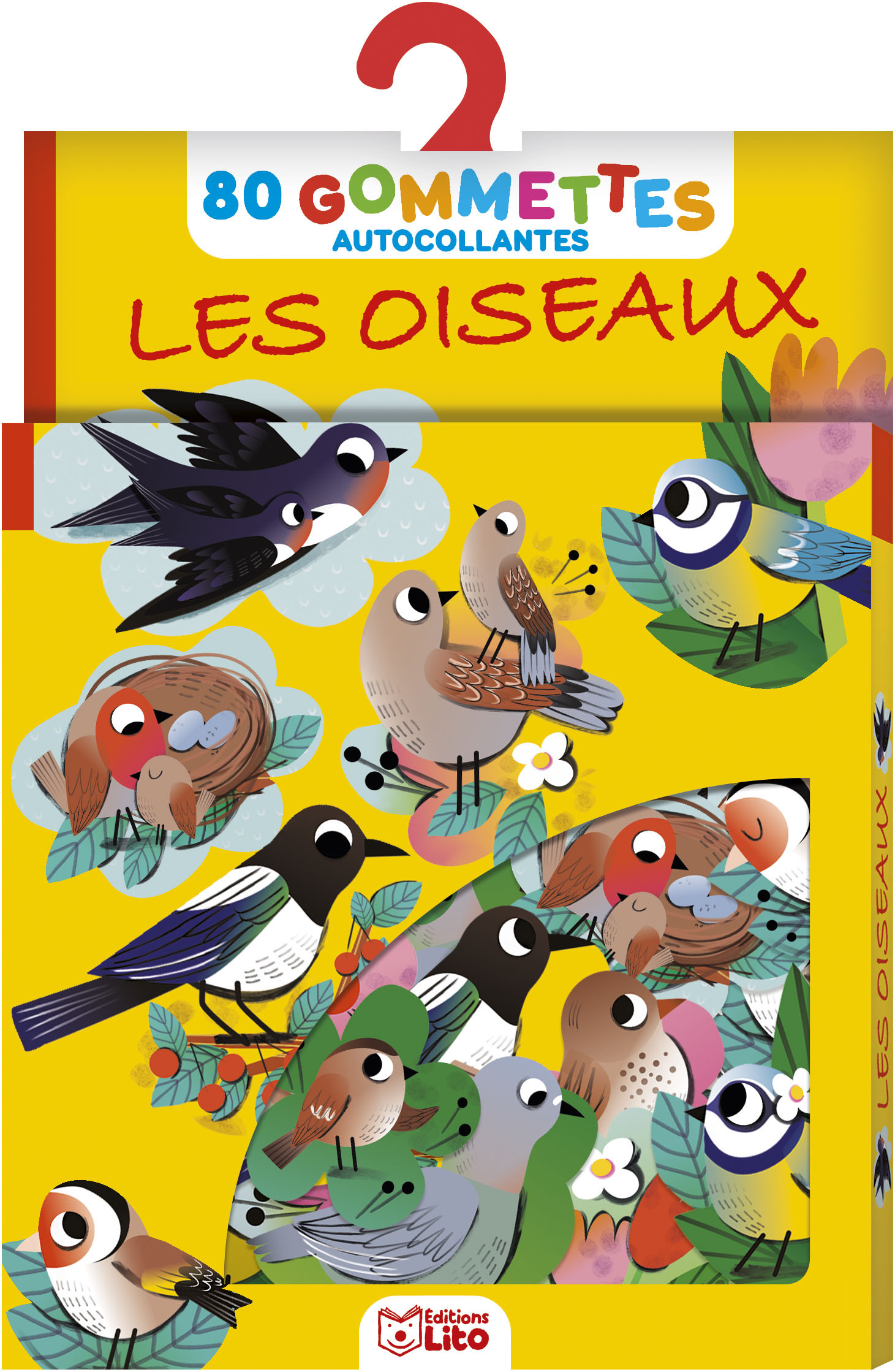 LES GOMMETTES LES OISEAUX