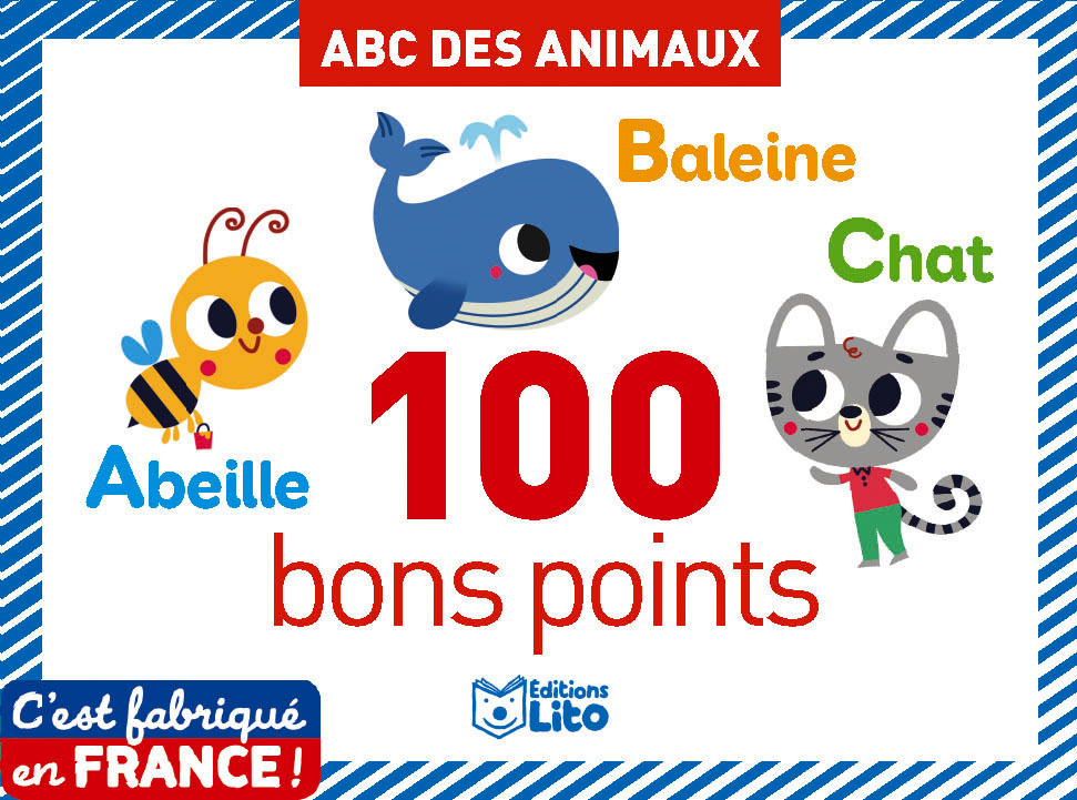 100 BONS POINTS ABC ANIMAUX