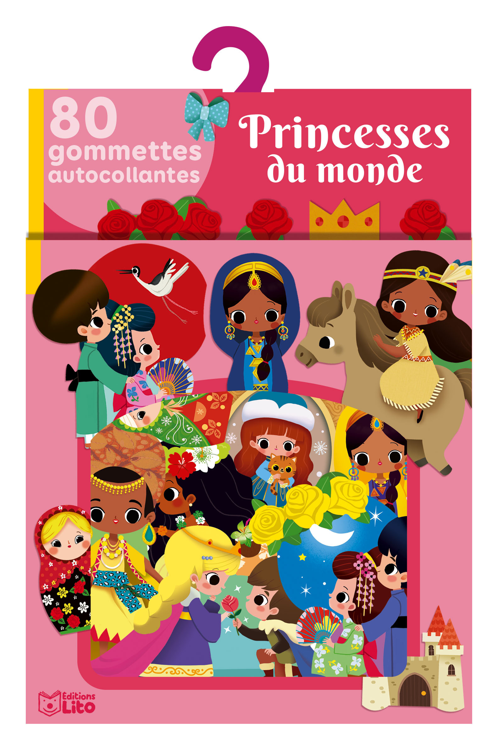 GOMMETTES PRINCESSES DU MONDE