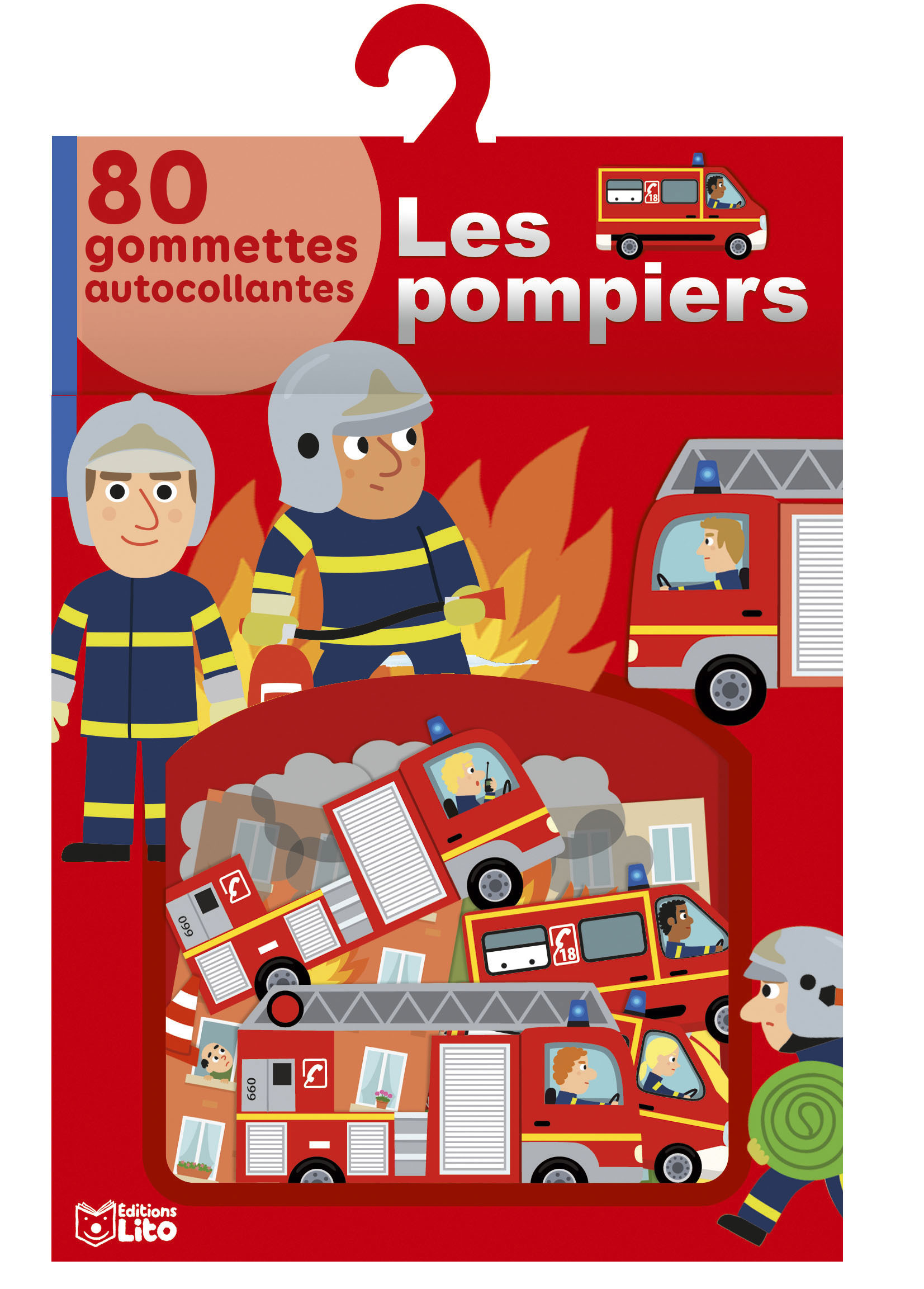 GOMMETTES LITO POMPIERS