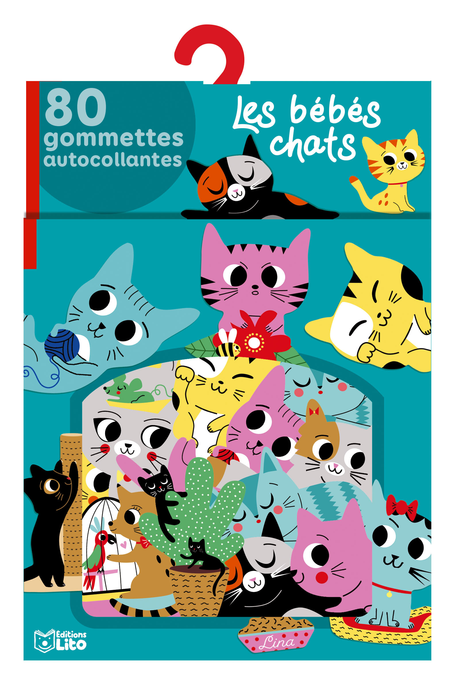 GOMMETTES LES BEBES CHATS