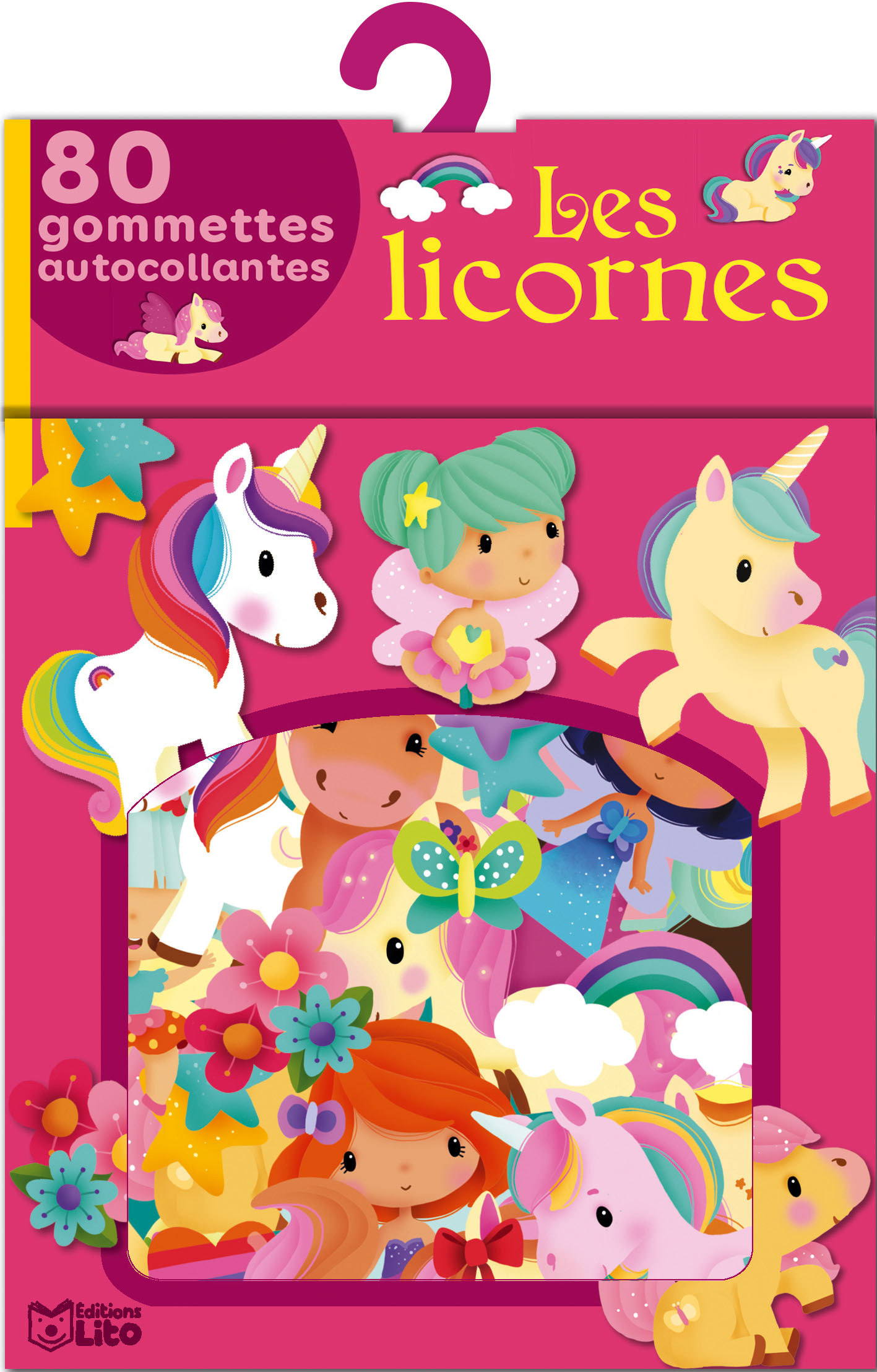 GOMMETTES LICORNES ET PONEYS