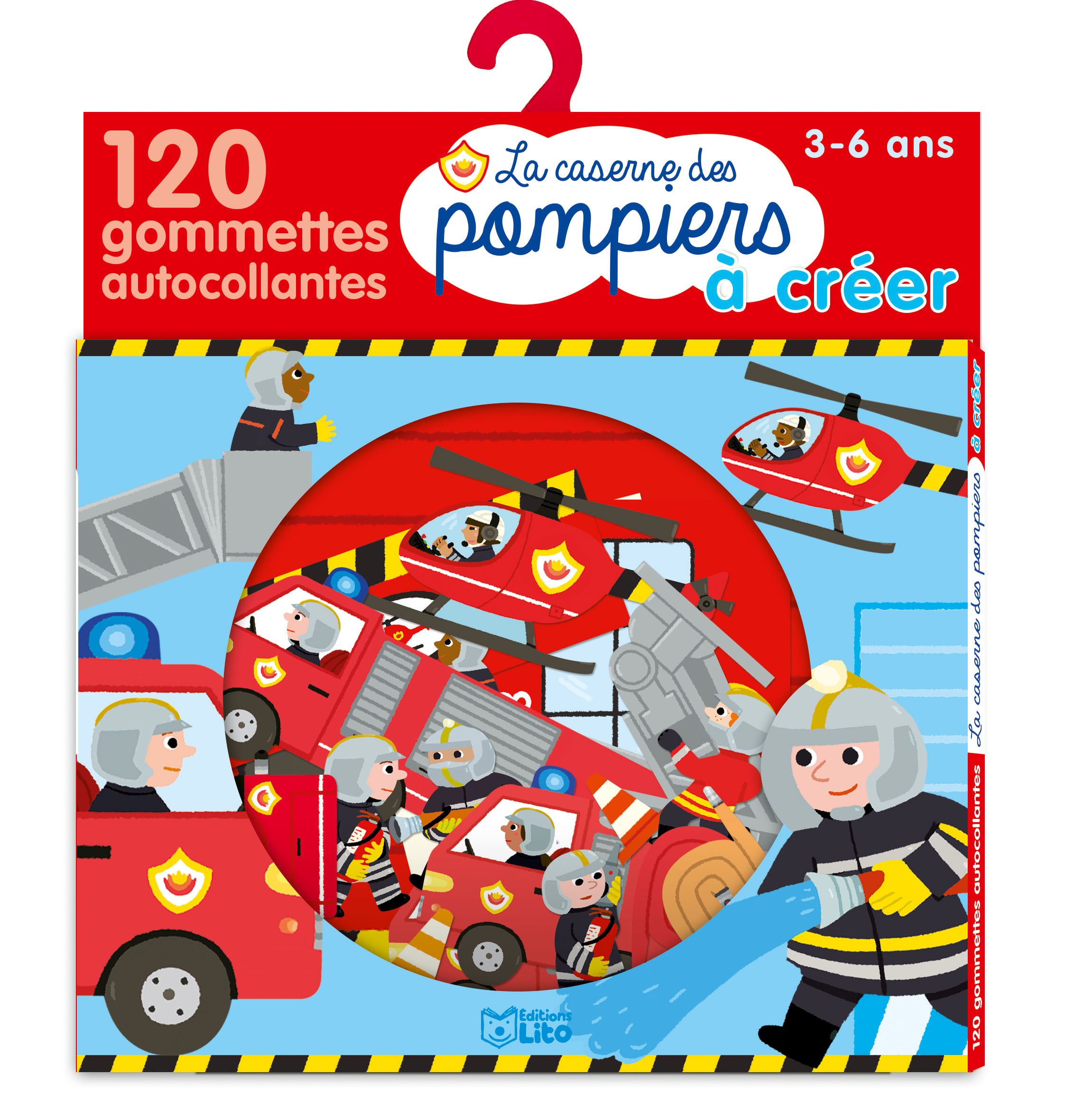 GOMMETTES PTIT MONDE POMPIERS