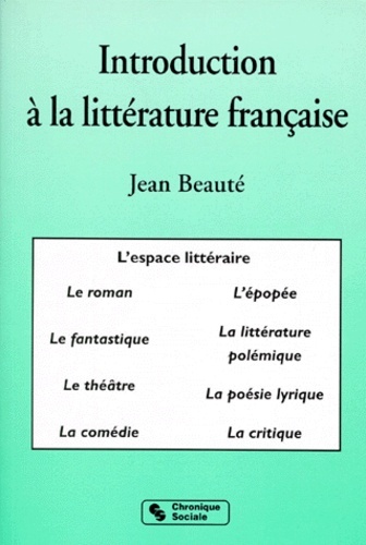 Introduction à la littérature française