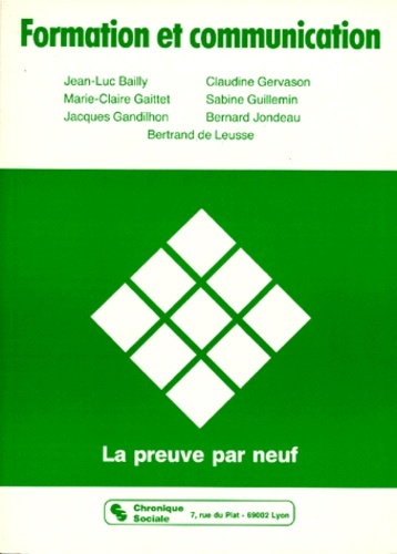 Formation et communication