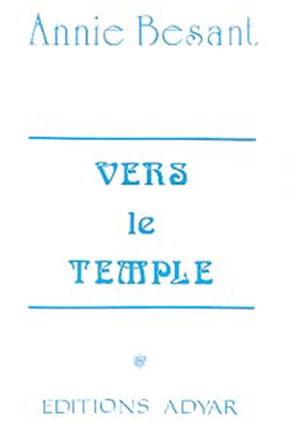 Vers le Temple