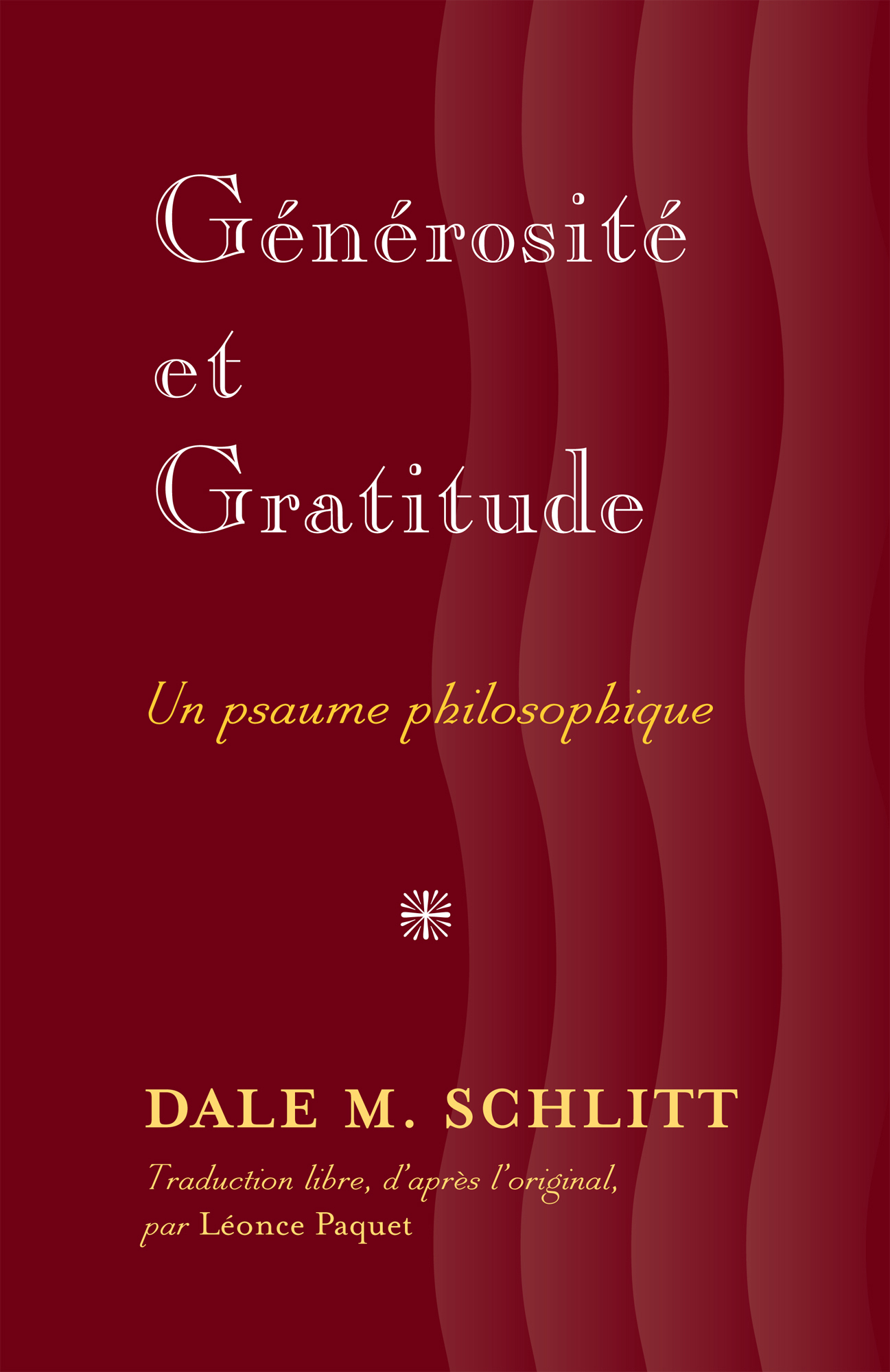 GENEROSITE ET LA GRATITUDE
