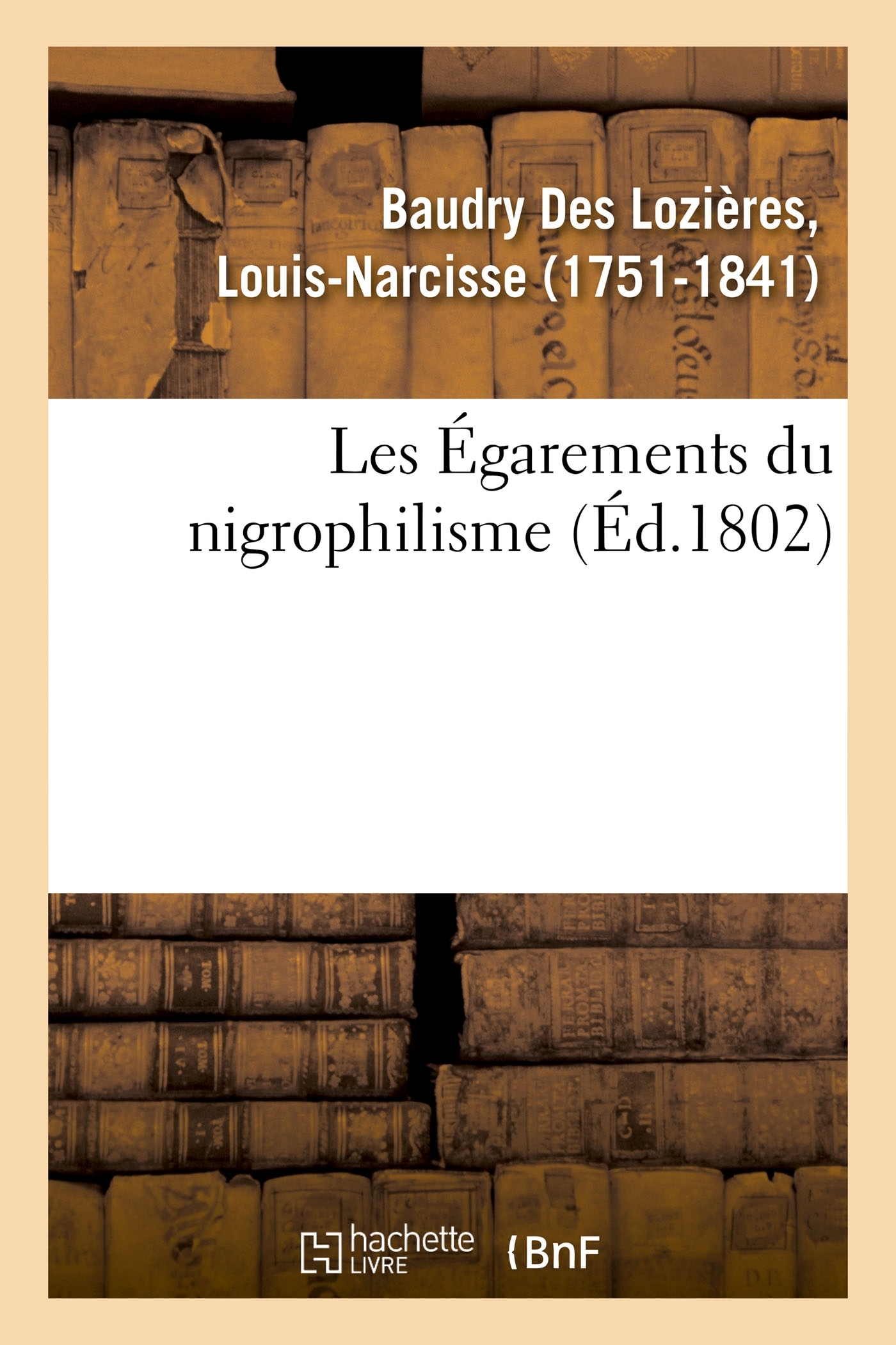 Les Égarements du nigrophilisme