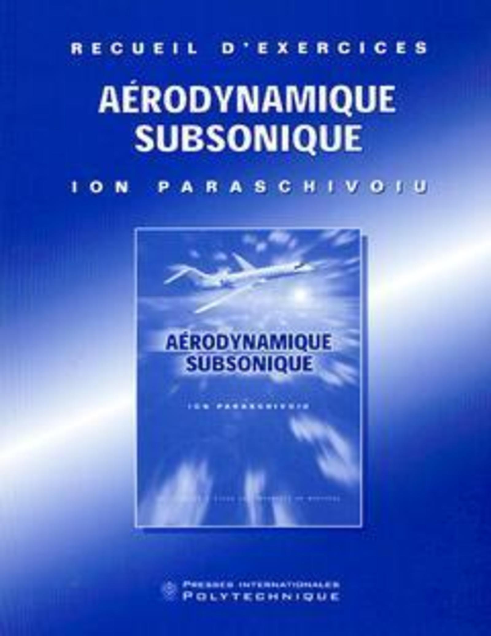 Aérodynamique subsonique - Recueil d'exercices