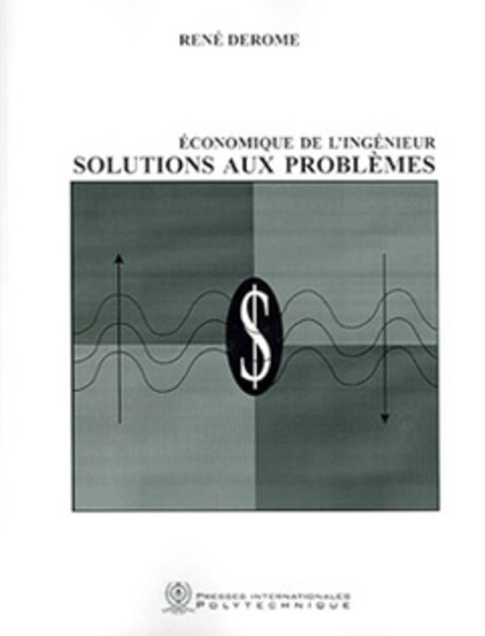 Économique de l'ingénieur - Solutions aux problèmes