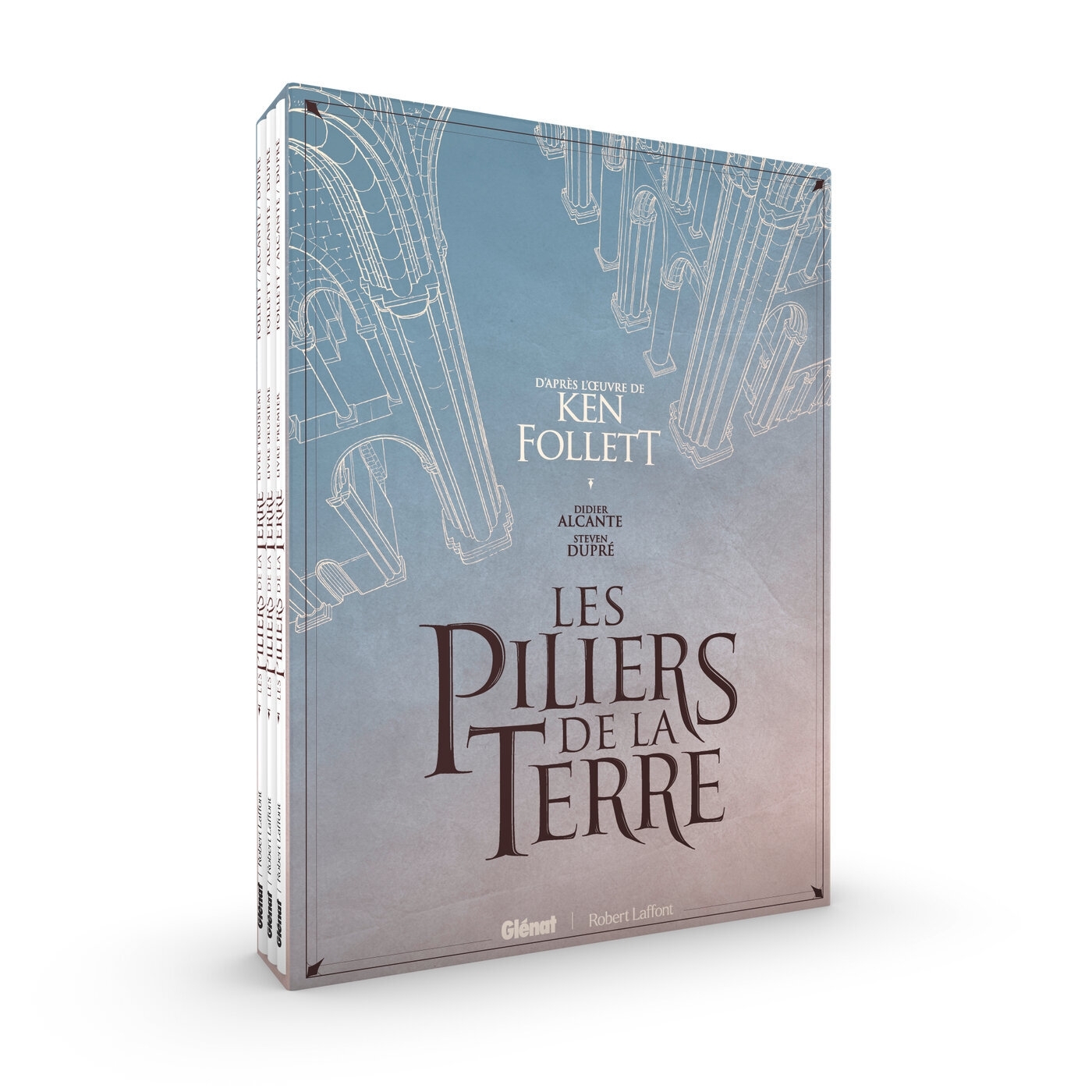 Les Piliers de la Terre - Coffret Tomes 01 à 03