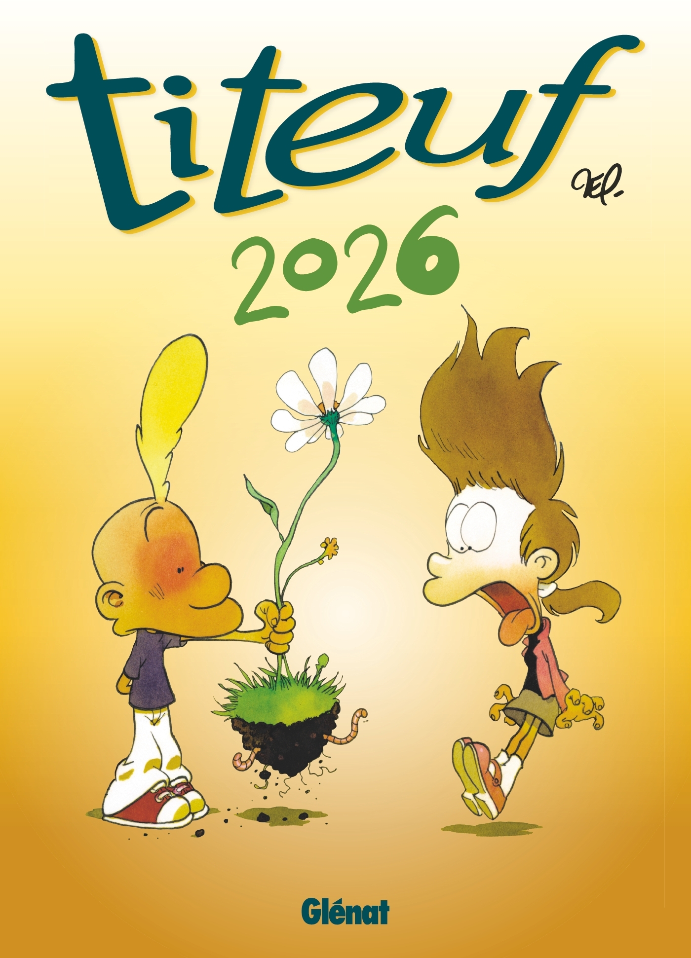Calendrier mural Titeuf 2026