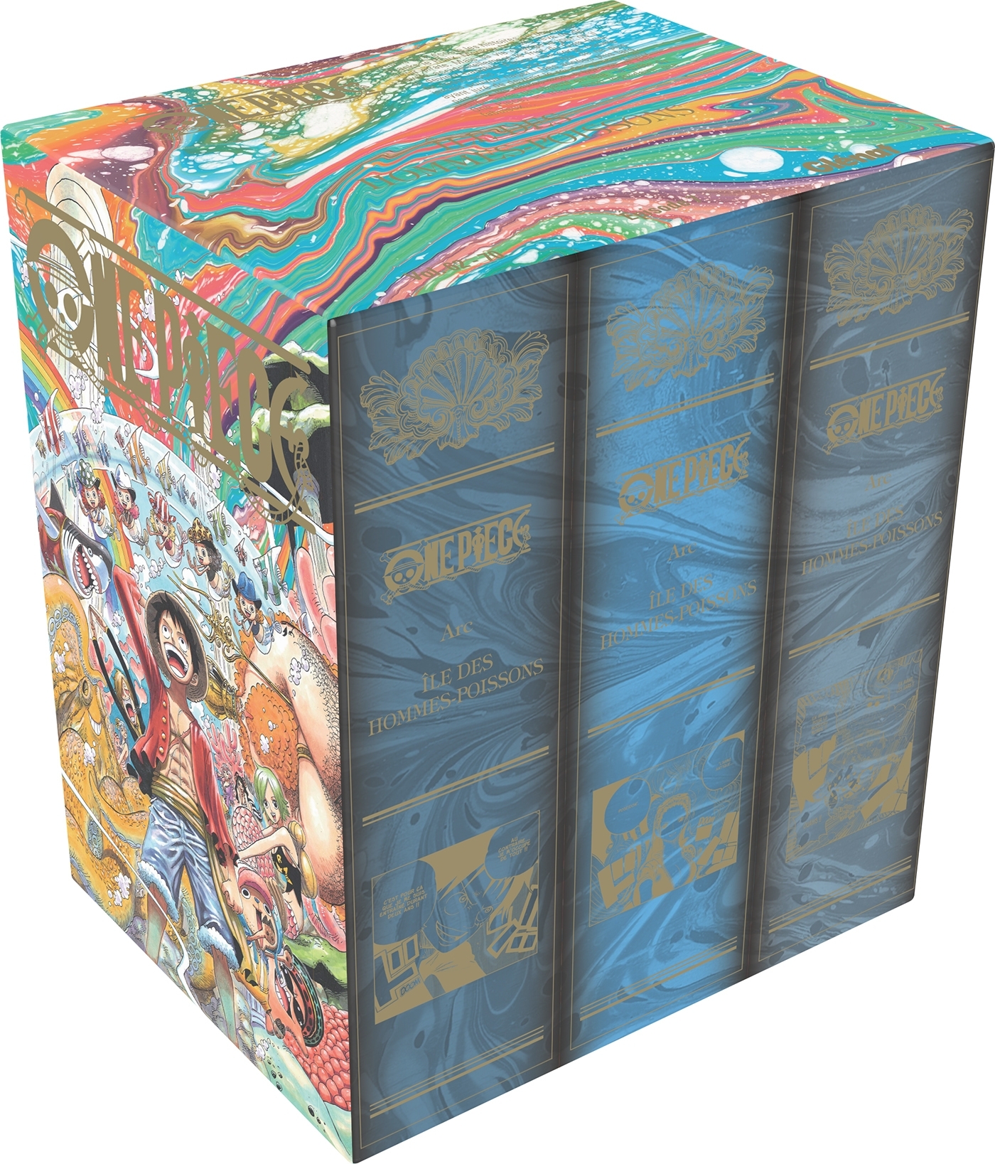 One Piece - Coffret Île des hommes-poissons (Tomes 62 à 70)