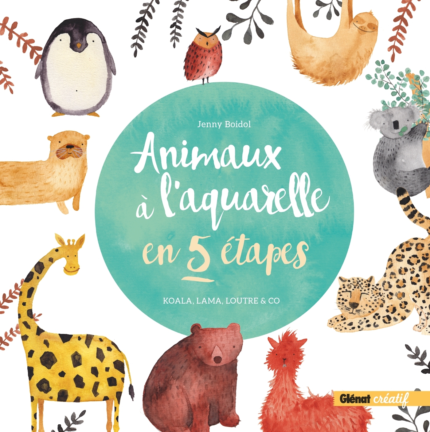 Animaux à l'aquarelle en 5 étapes