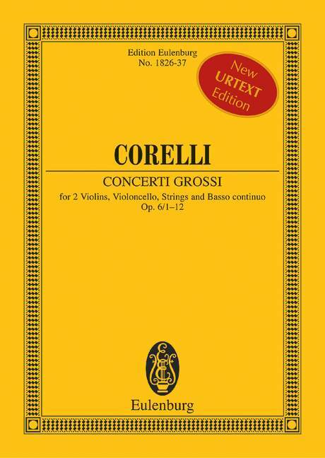 CONCERTI GROSSI OP. 6/1-12 POCHE