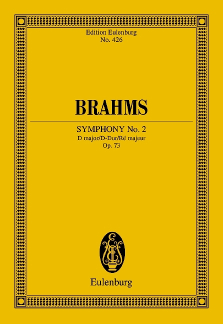 SYMPHONIE 02 D OP.73 POCHE