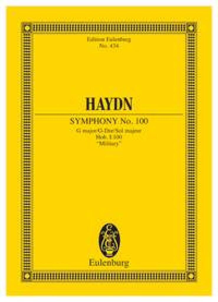 FRANZ JOSEPH HAYDN : SYMPHONIE NO. 100 SOL MAJEUR, 'MILITAIRE' - POCHE