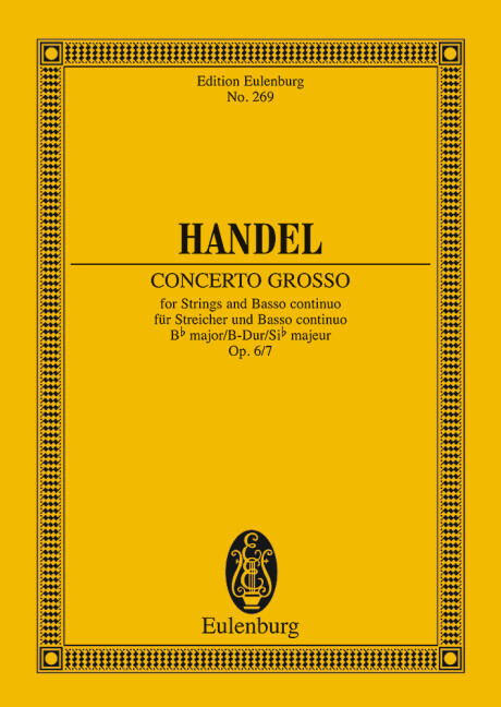 CONCERTO GROSSO G OP.6/6 POCHE