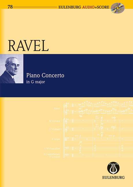 PIANO CONCERTO G MAJOR POCHE+CD