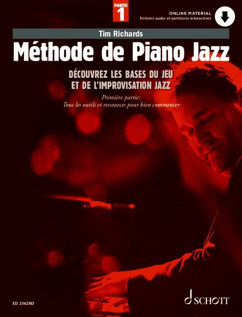 METHODE DE PIANO JAZZ + AUDIO ONLINE - DECOUVREZ LES BASES DU JEU ET DE L'IMPROVISATION JAZZ