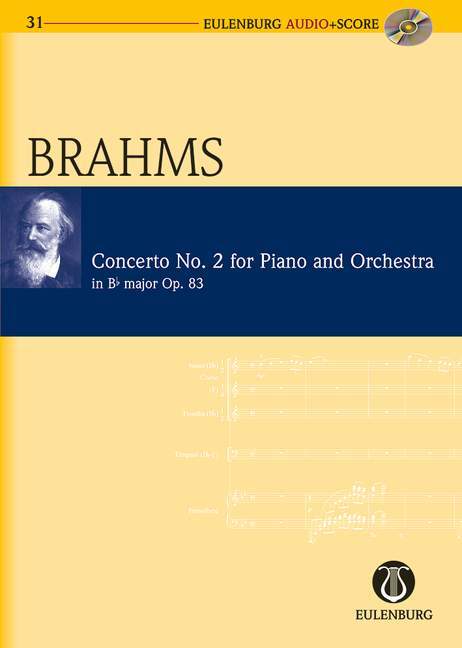 CONCERTO NO. 2 BB MAJOR OP. 83 POCHE+CD