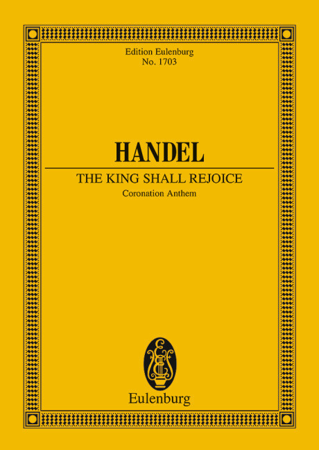 CANTATA: KING SHALL REJOICE (CRANMER) POCHE