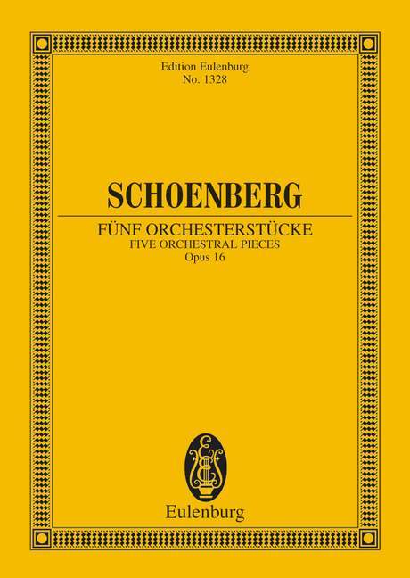 5 ORCHESTRAL PIECES OP. 16 POCHE