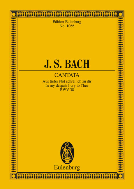 CANTATA NO. 38 -DOMINICA 21 POST TRINITATIS BWV 38 POCHE