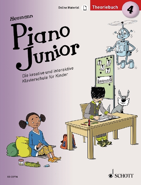 Piano Junior: Theoriebuch 4
