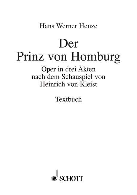 Der Prinz von Homburg