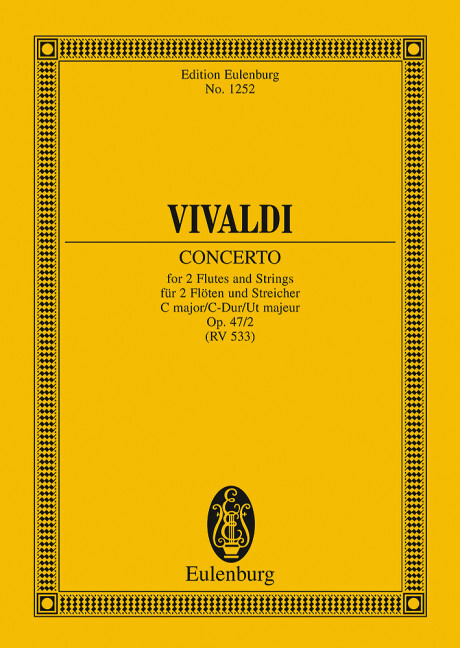 CONCERTO GROSSO C MAJOR OP. 47/2 RV 533/PV 76 POCHE