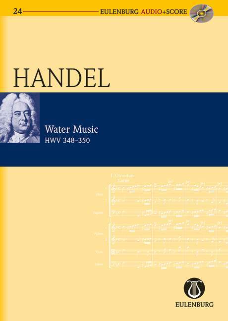 WATER MUSIC HWV 348-350 POCHE+CD