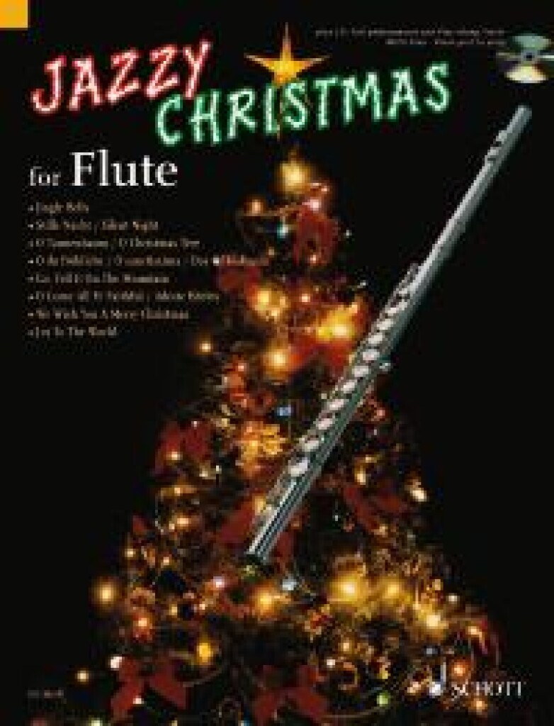 JUCHEM - BROCHHAU : JAZZY CHRISTMAS - FOR FLUTE - RECUIEL + CD