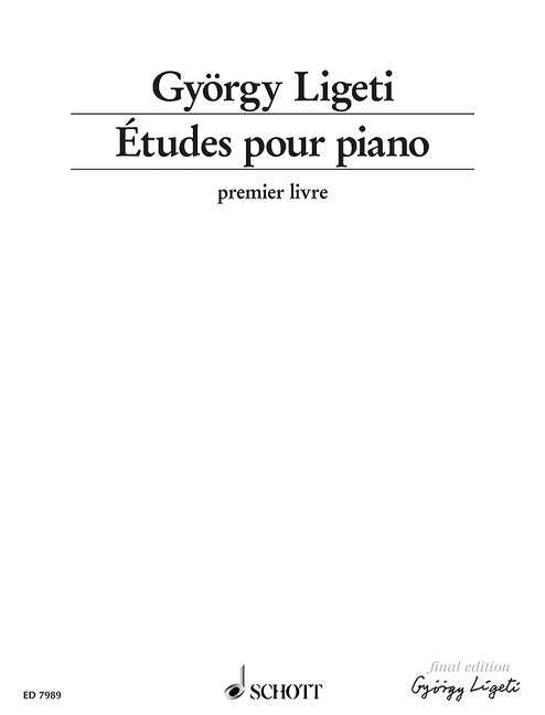 GYORGY LIGETI  : ETUDES 1 (1-6) - RECUEIL - PIANO