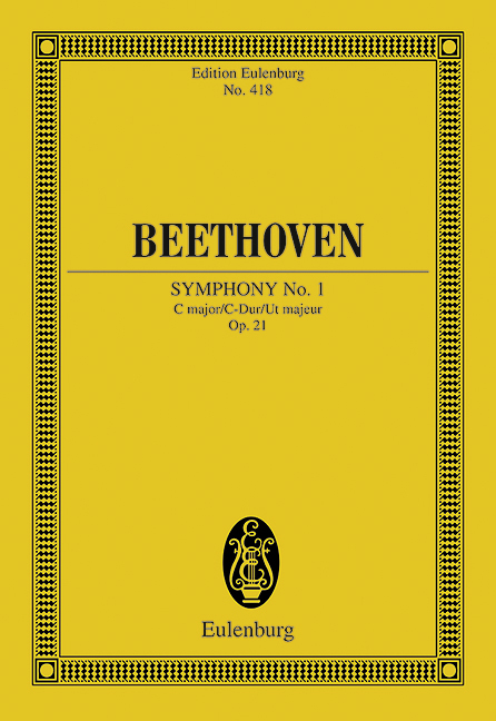 SYMPHONY NO. 1 C MAJOR OP. 21 POCHE