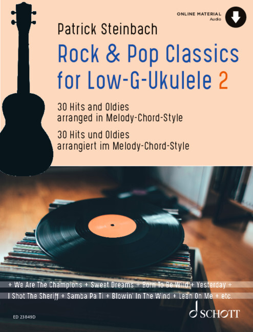 Rock & Pop Classics for "Low G"-Ukulele Vol. 2