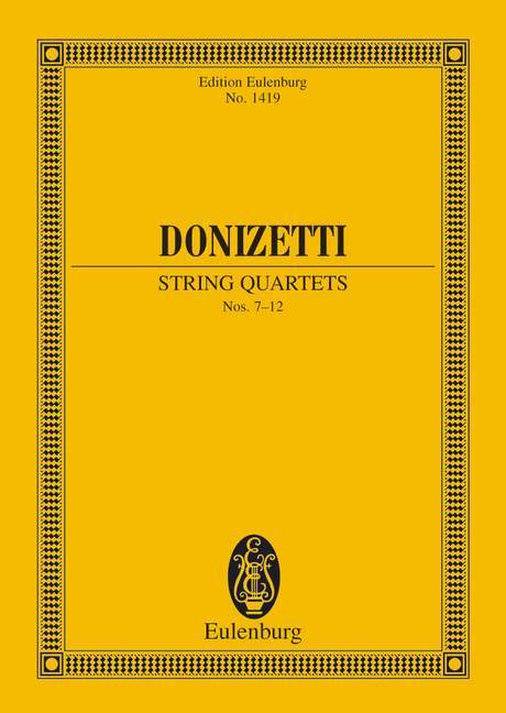 STRING QUARTETS NO. 7-12 POCHE