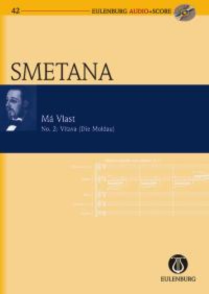 BEDRICH SMETANA : THE MOLDAU (VLTAVA)  - SYMPHONIE N 2 - CONDUCTEUR DE POCHE ET CD