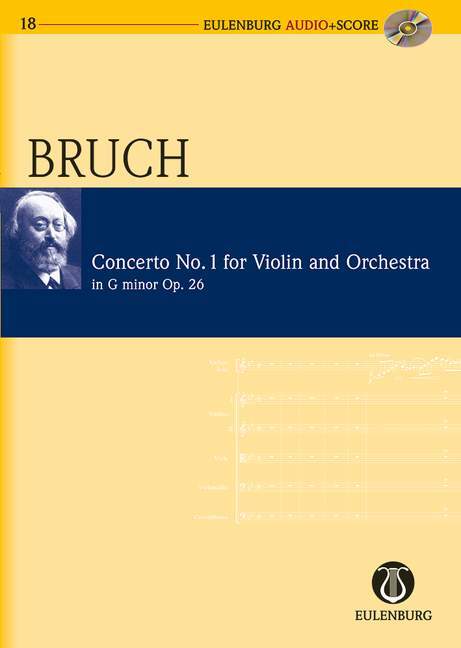 CONCERTO NO. 1 G MINOR OP. 26 POCHE+CD