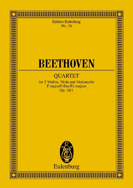QUARTETTO OP. 18 N. 1 FA (ALTMANN) POCHE