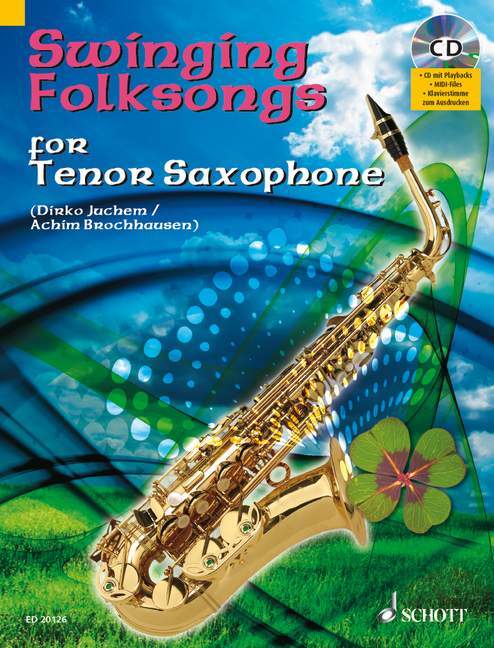 Swinging Folksongs for Tenor Saxophone