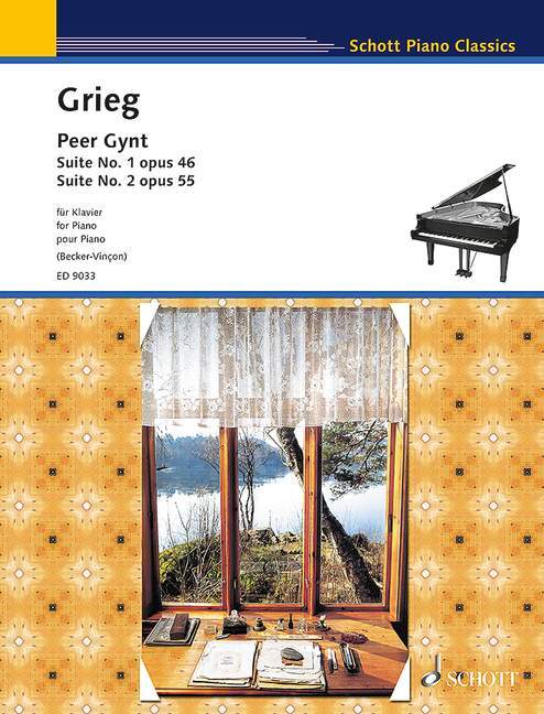 EDVARD GRIEG : PEER GYNT SUITE NR. 1 OP. 46 ET NR. 2 OP. 55 - PIANO