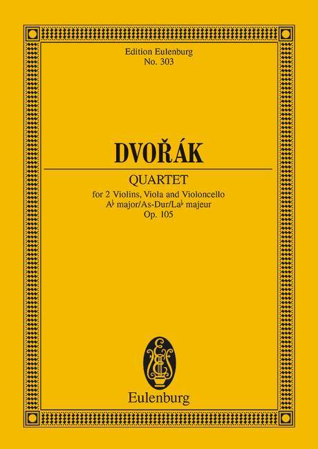 QUARTETTO LA B OP.105 POCHE