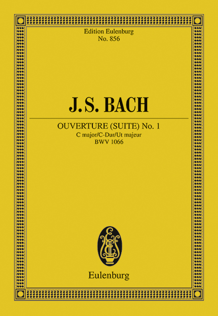 ORCHESTERSUITE 1 C BWV1066 POCHE