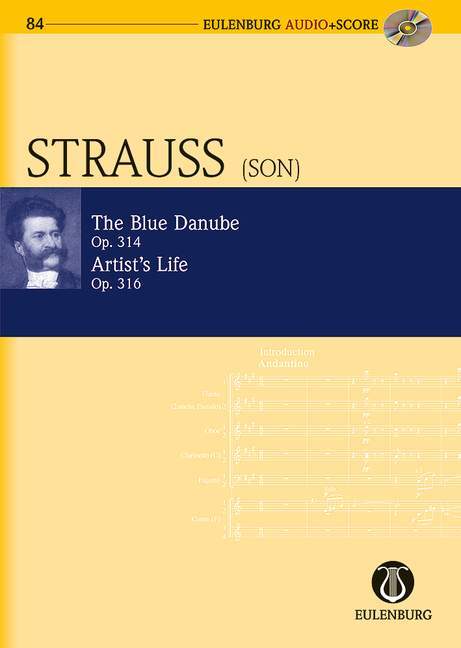 THE BLUE DANUBE / ARTIST'S LIFE OP. 314 / 316 POCHE+CD