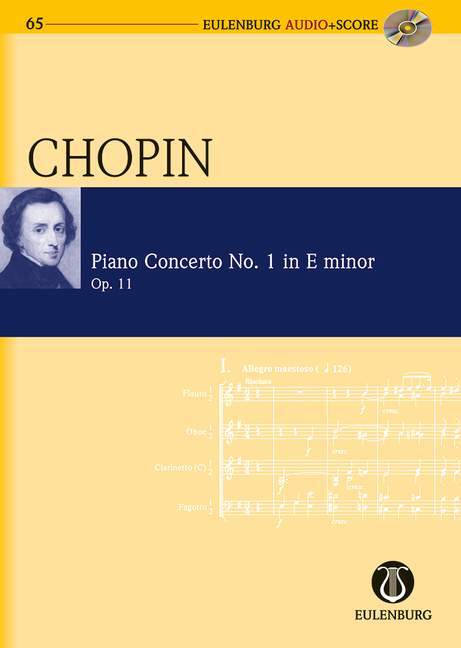 PIANO CONCERTO NO. 1 E MINOR OP. 11 POCHE+CD